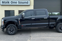 2023 Ford F-250 with professional window tint in North Bay
